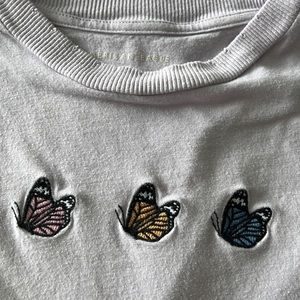 cute cropped american eagle tshirt